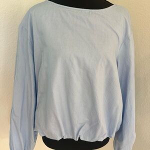 Maeve Light Blue Blouse